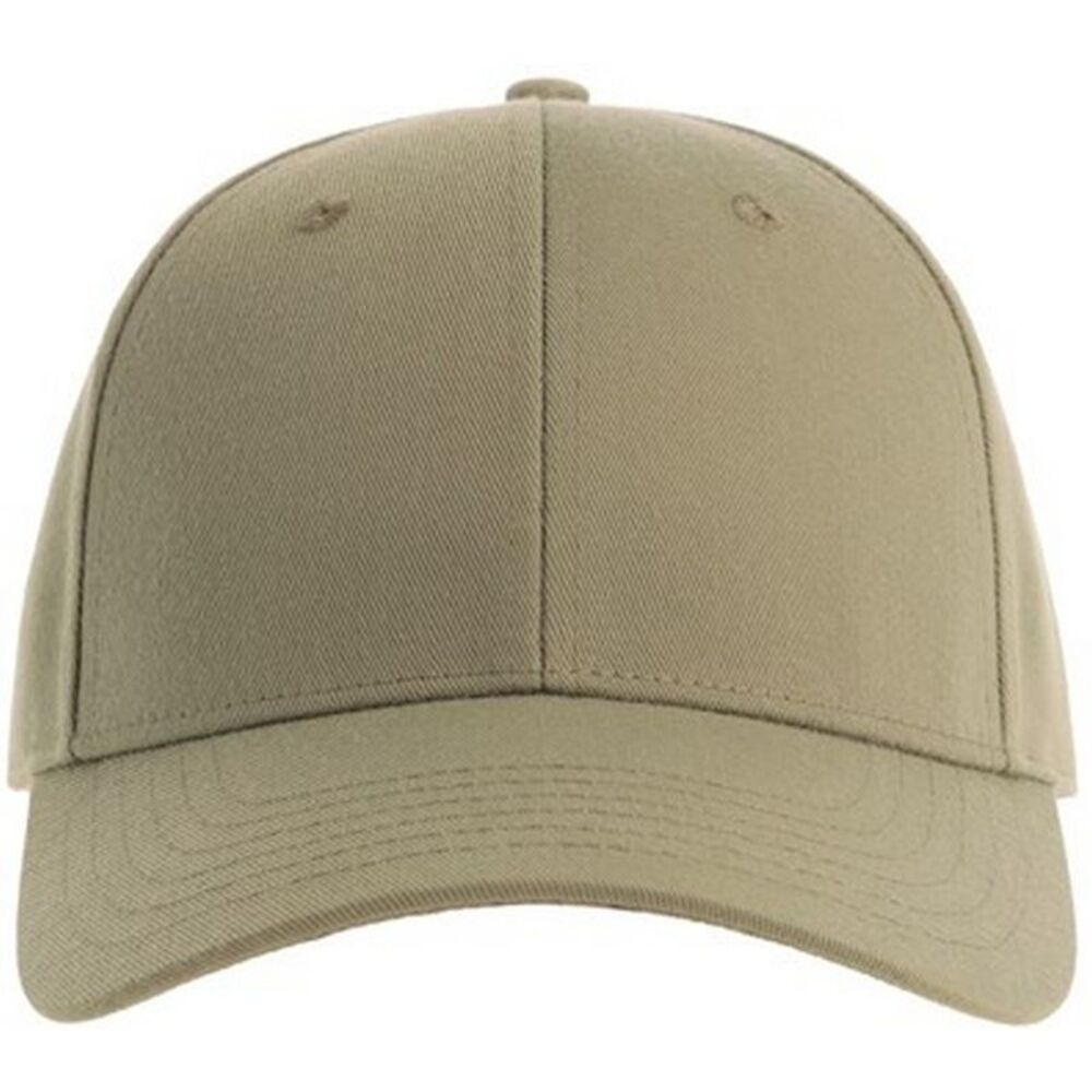 Atlantis Unisex Adult Joshua 6 Panel Cap / Khaki